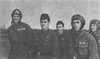 Руководство 485-го иап. Слева направо: Г.В.Зимин, А.А.Воеводин, А.Т.Гришин, В.Г.Лазарев, М.К.Парфенов, 1942 г. 