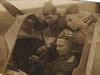 В кабине - командир звена ст. лейтенант Дикий. г. Грозный, март 1944 г.